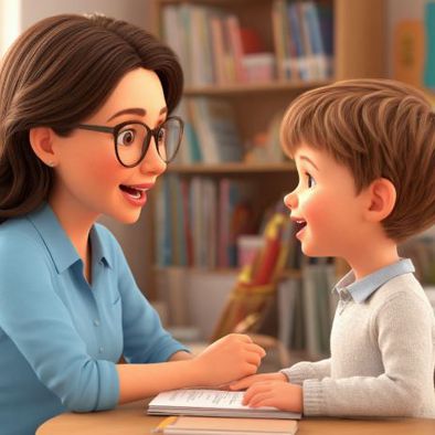 Oral speech correction for children